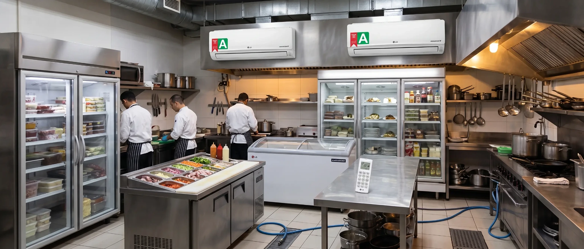 Equipamento de climatização e refrigeração